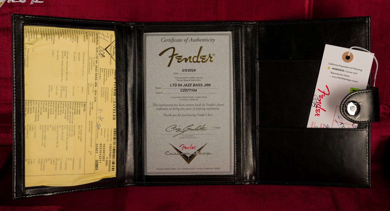 Fender Custom Shop 1964 Jazz Bass Journeyman Relic Super Faded Aged 3-Tone Sunburst