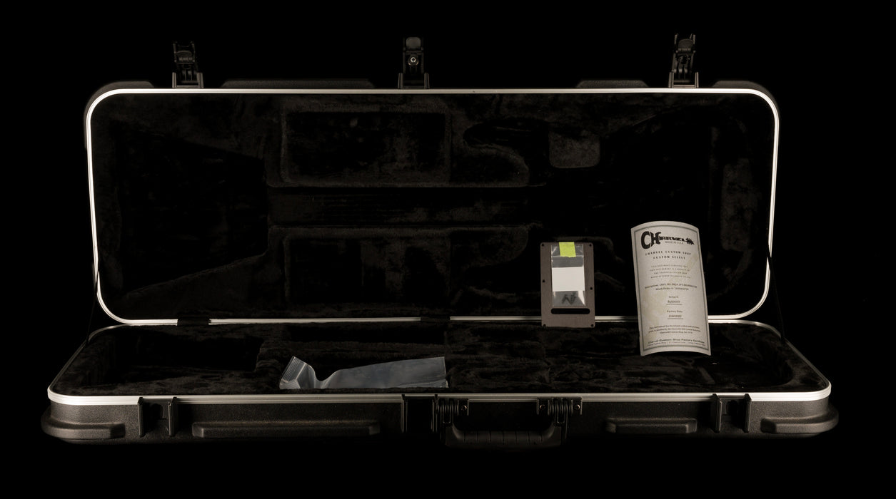 Used Charvel USA Select DK24 HH 2PT CM Caramelized Flame Oxblood With Case