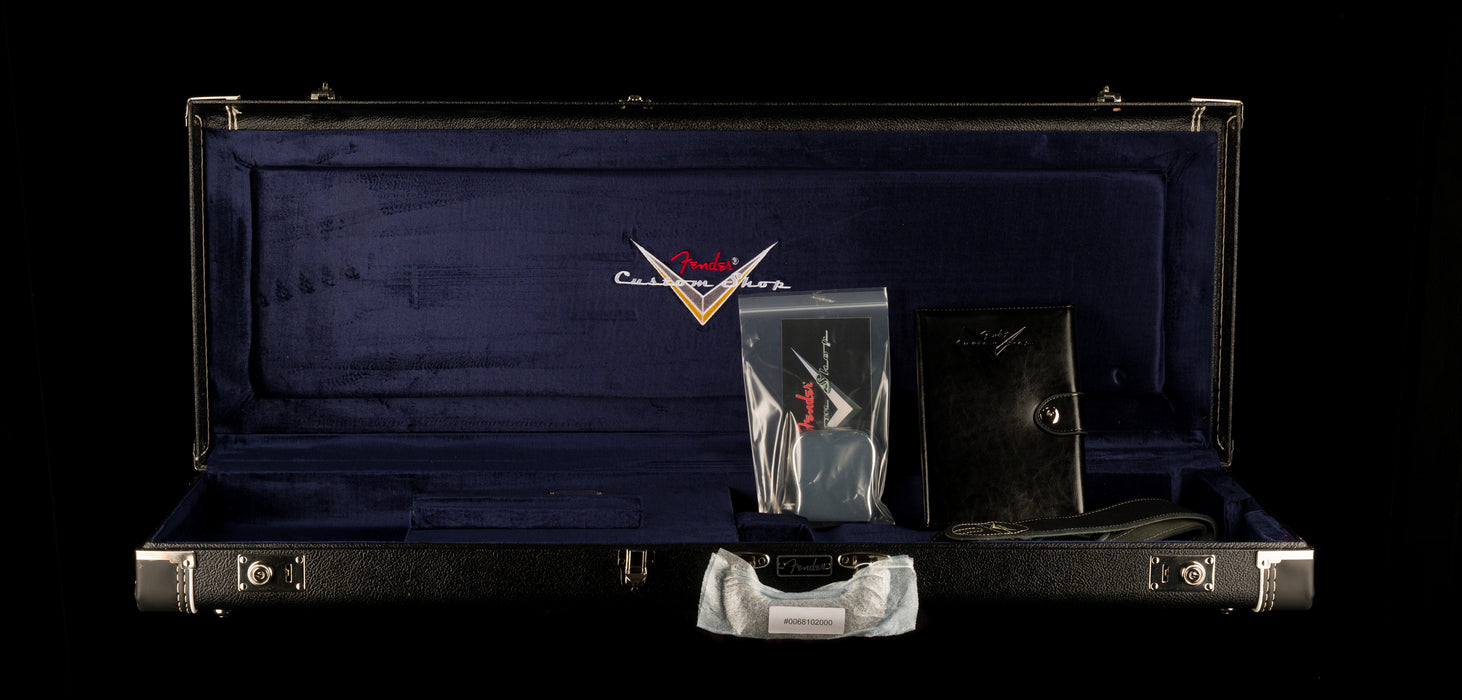 Fender Custom Shop Limited Edition P90 Mahogany Telecaster Journeyman Relic Ebony Transparent
