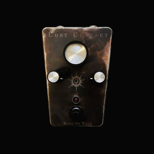 Days of Yore Lost Contact Fuzz Pedal Front