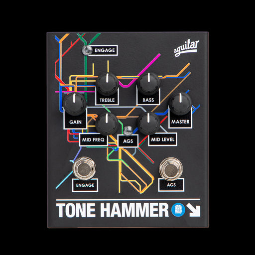 Aguilar Limited Subway Edition Tone Hammer Preamp DI Pedal Front