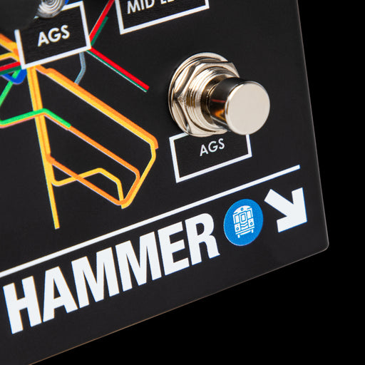 Aguilar Limited Subway Edition Tone Hammer Preamp DI Pedal Close Side