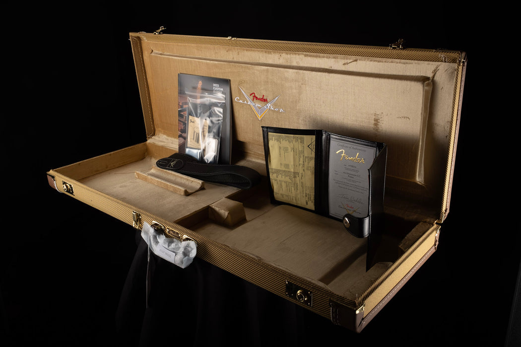 Pre Owned Fender Custom Shop 60's Stratocaster Closet Classic Ebony Transparent Case