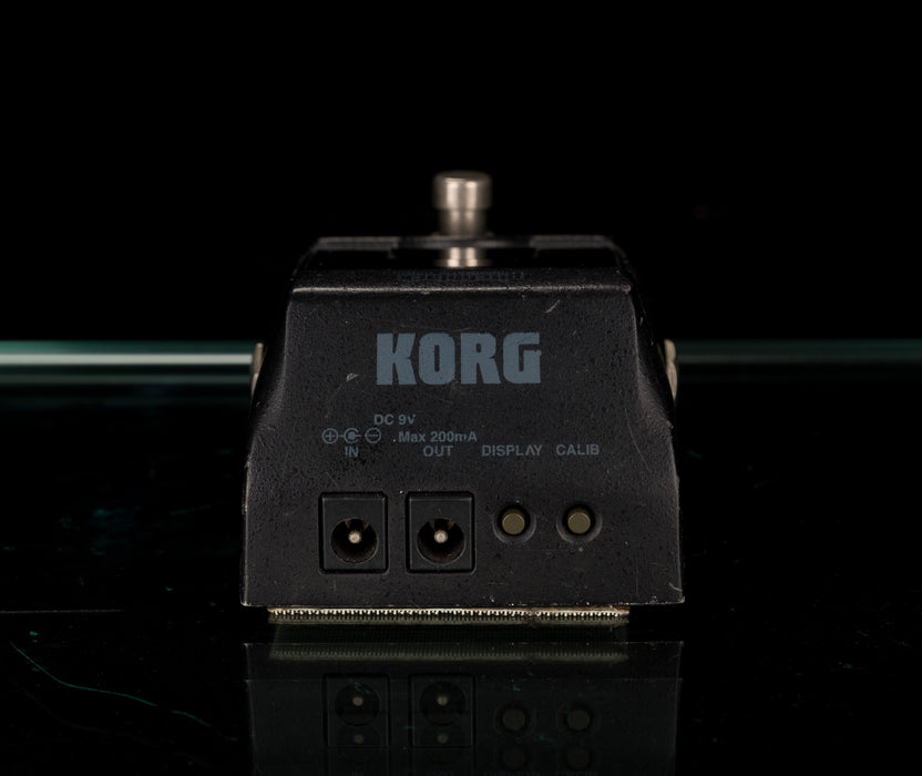 Used Korg Pitch Black PB-01 Stage Tuner Pedal