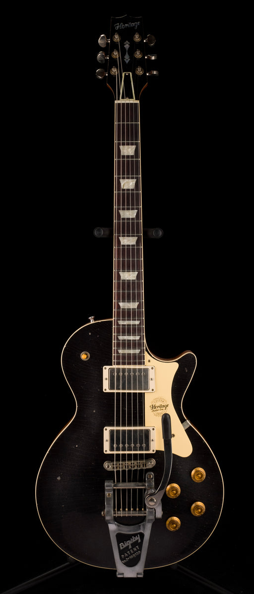 Heritage Custom Shop Custom Core H-150 Artisan Aged with Bigsby Space Black with Case