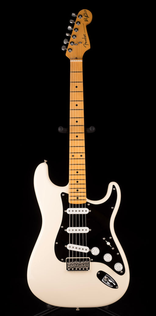 Used Fender Nile Rodgers Hitmaker Stratocaster Olympic White with OHSC