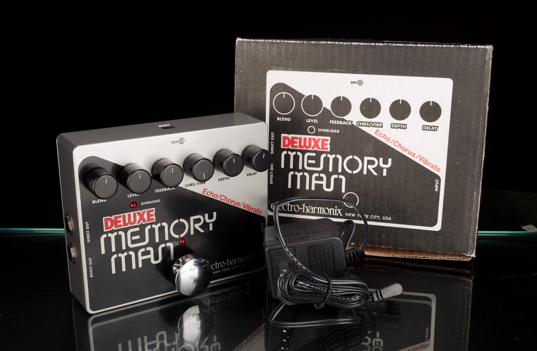 Used Electro Harmonix Deluxe Memory Man Delay With Box