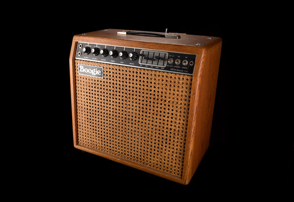 Vintage 1978 Mesa-Boogie Mark I 1x12 Natural Wood Guitar Amp Combo