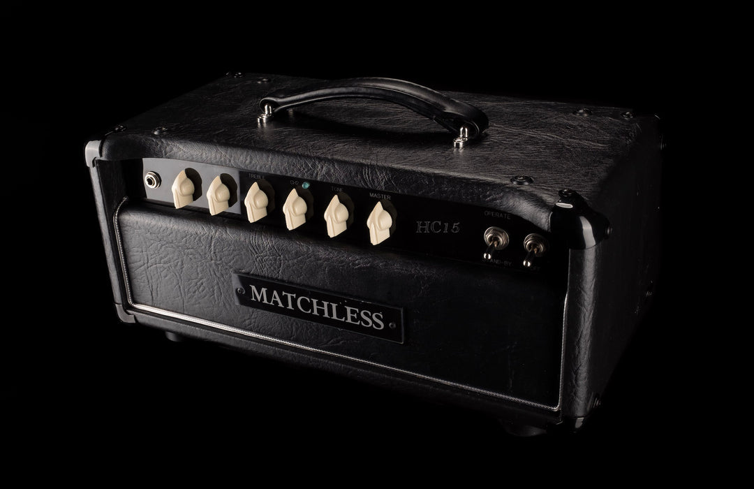 Matchless Anp Matchless HC-15 Guitar Amp Head Black — Truetone Music
