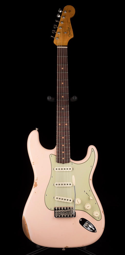 Fender Custom Shop Late 1962 Stratocaster Relic Super Faded Aged Shell Pink With Case
