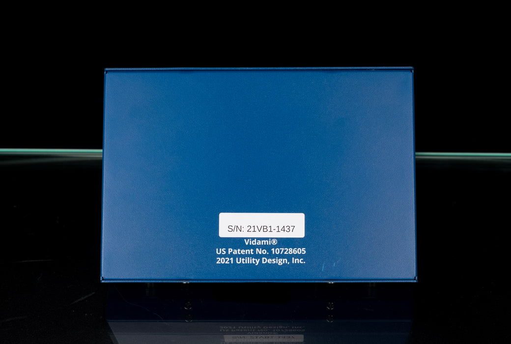 vidami blue pedal Used Vidami Blue Video Looper Pedal With Box — Truetone Music