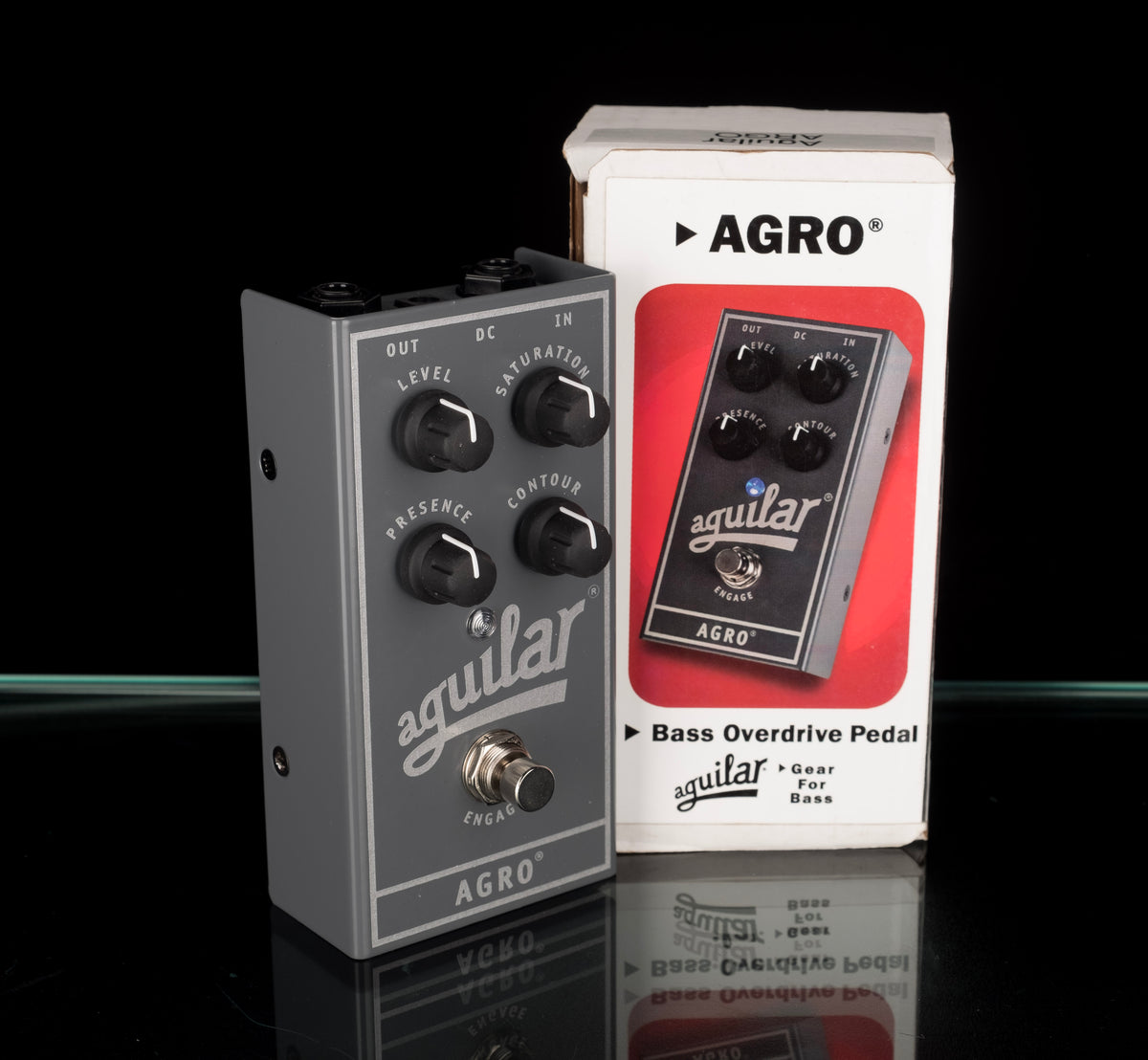 Used Aguilar Agro Bass Overdrive Pedal With Box — Truetone Music