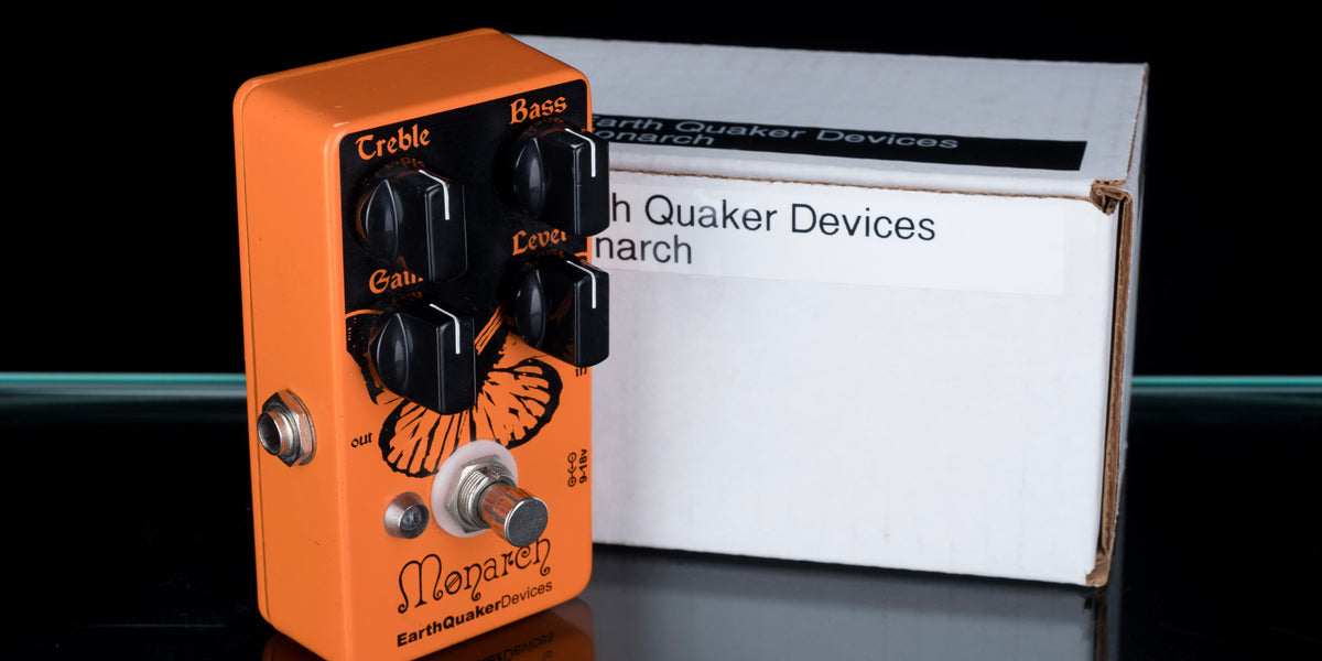 Used EarthQuaker Devices Monarch Overdrive Pedal With Box