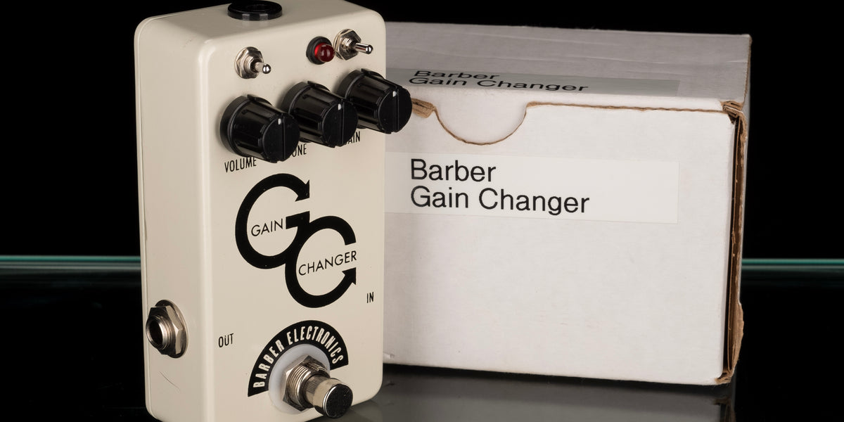 barber gain changer pedal Used Barber Gain Changer Distortion Pedal With Box — Truetone Music