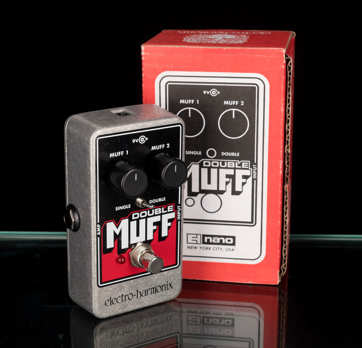 Used Electro-Harmonix Double Muff Fuzz Pedal With Box