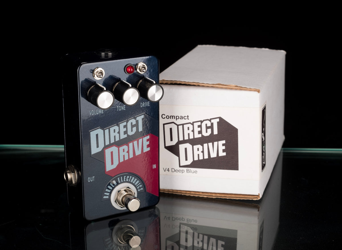 Used Barber Compact Direct Drive V4 Overdrive Pedal with Box — Truetone ...