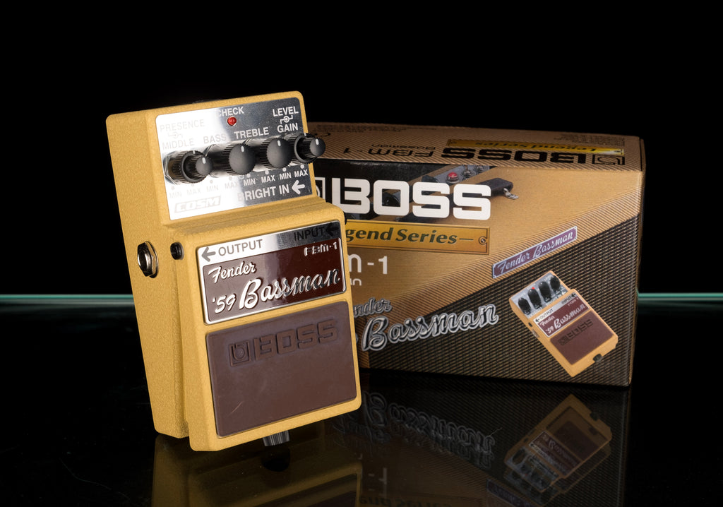 Used Boss FBM-1 Fender '59 Bassman Pedal With Box — Truetone Music