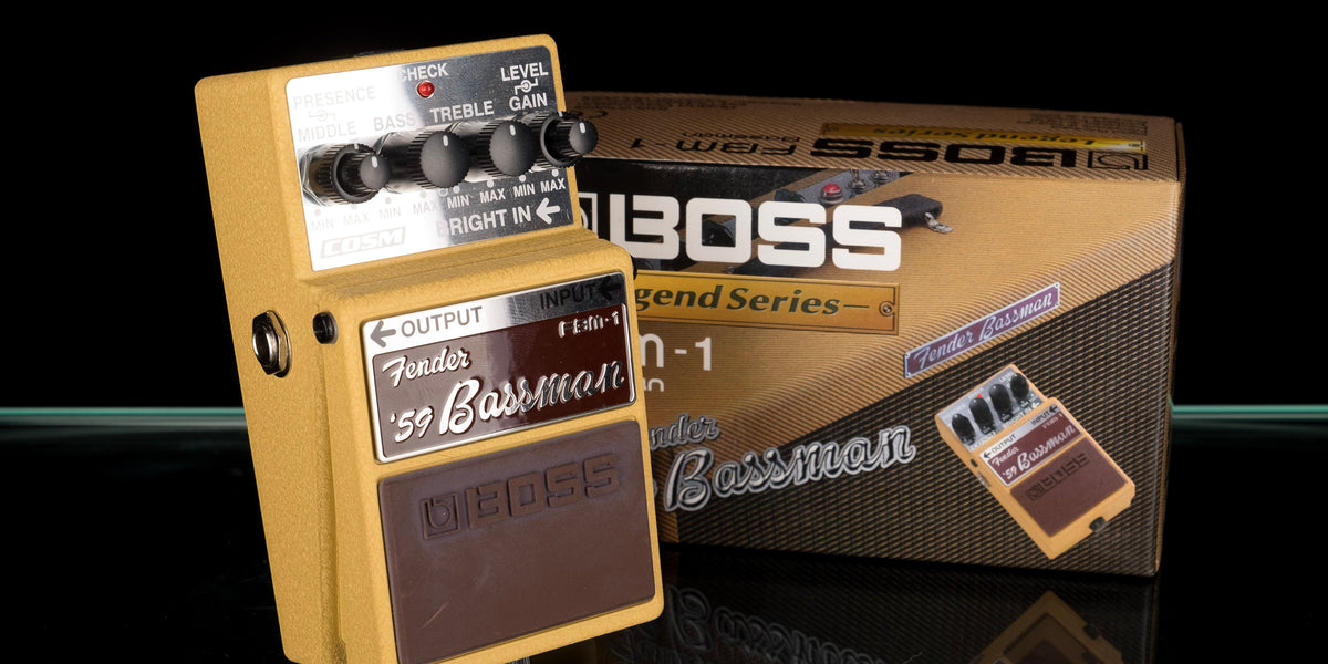Used Boss FBM-1 Fender '59 Bassman Pedal With Box — Truetone Music