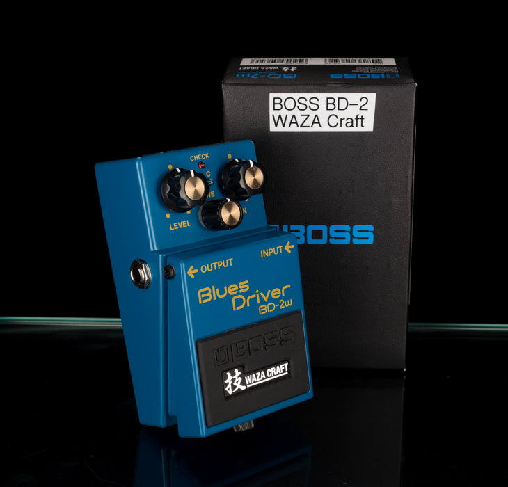 Used Boss BD-2W Waza Craft Blues Overdrive Pedal With Box