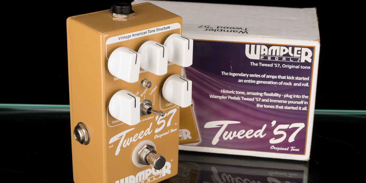 Used Wampler Tweed 57 Overdrive Pedal With Box — Truetone Music Used Wampler Tweed 57 Overdrive Pedal With Box — Truetone Music