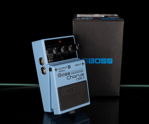 Used Boss CEB-3 Bass Chorus Pedal with Box