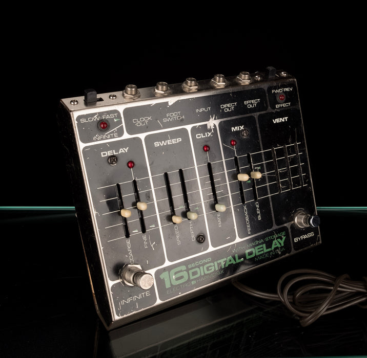 ehx delay pedals Vintage Electro Harmonix 16 Second Digital Delay Pedal — Truetone Music