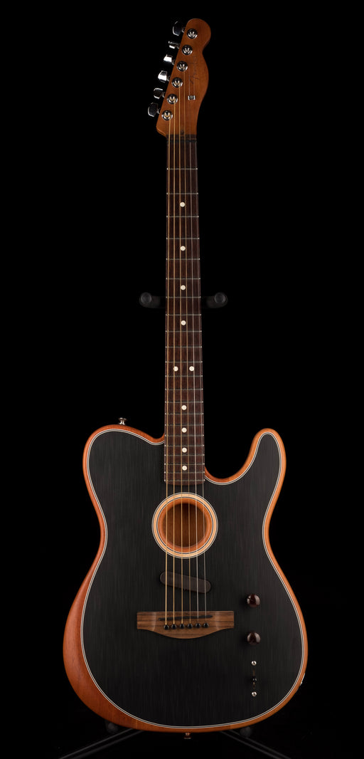 Used 2021 Fender Acoustasonic Player Telecaster Brushed Black with Gig Bag