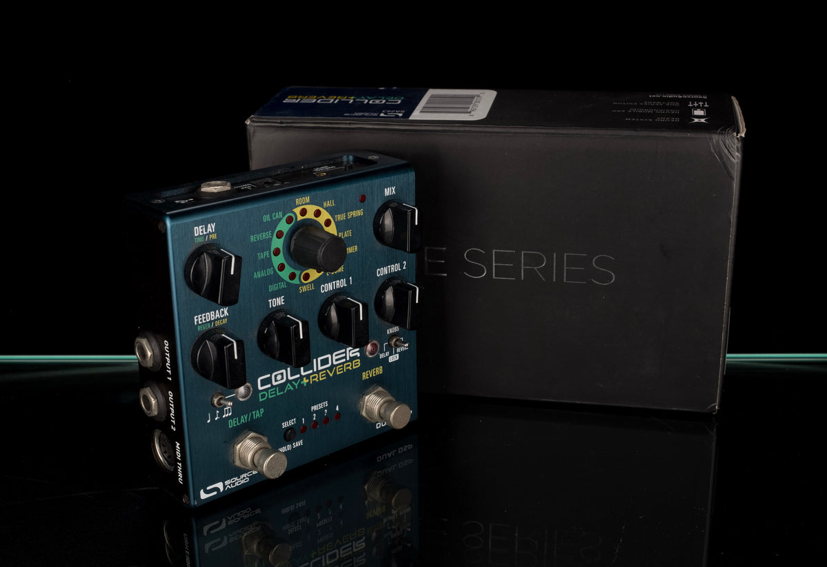 Used Source Audio Collider Delay/Reverb Pedal With Box — Truetone