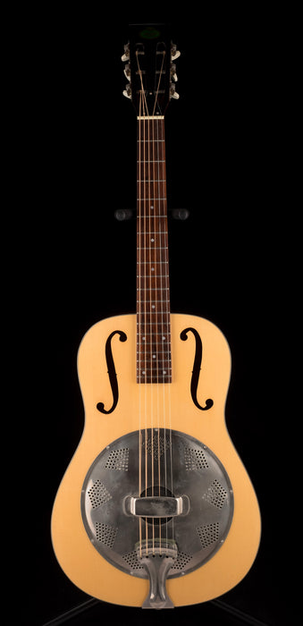 Pre Owned Regal Duolian-Style Resonator Natural Round-Neck