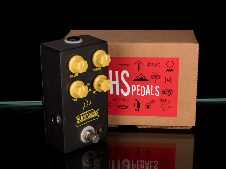 Used JHS Muffuletta Fuzz Guitar Effect Pedal With Box - 2