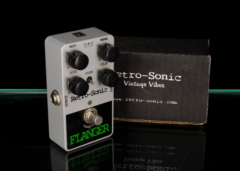 Used Retro-Sonic Flanger Pedal with Box