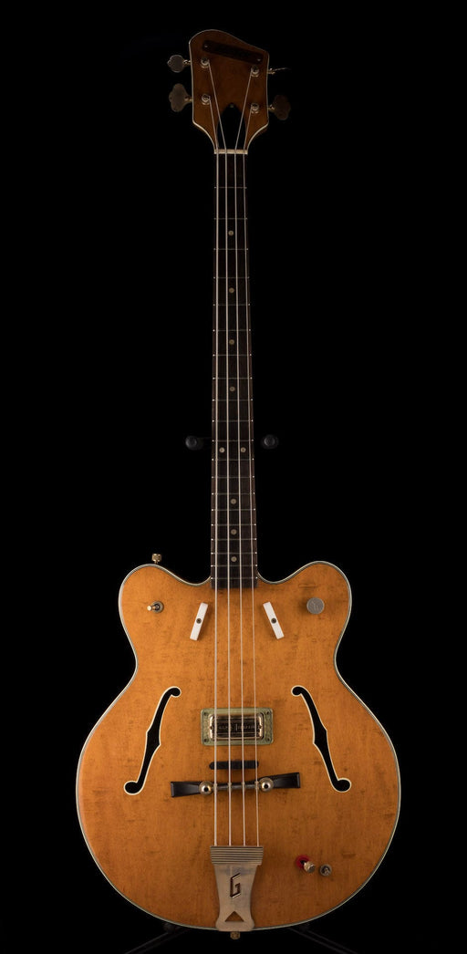 Pre Owned 1963 Gretsch 6070 Country Gentleman Hollow Body Bass Natural/Walnut