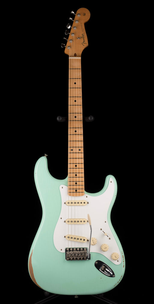Pre Owned Fender Vintera Road Worn 50s Stratocaster Surf Green With Gig Bag
