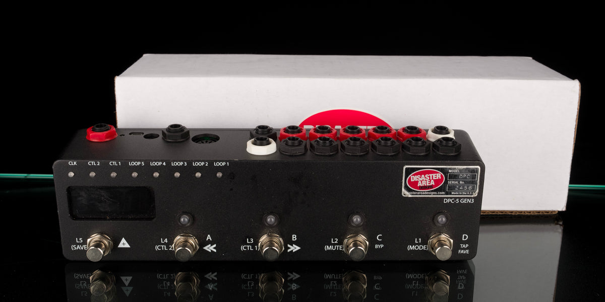 Used Disaster Area DPC-5 Gen3 Programmable Bypass Switcher with