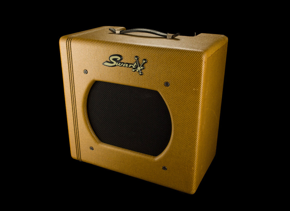 Pre Owned Swart Space Tone Reverb Tweed With Alnico Blue Speaker