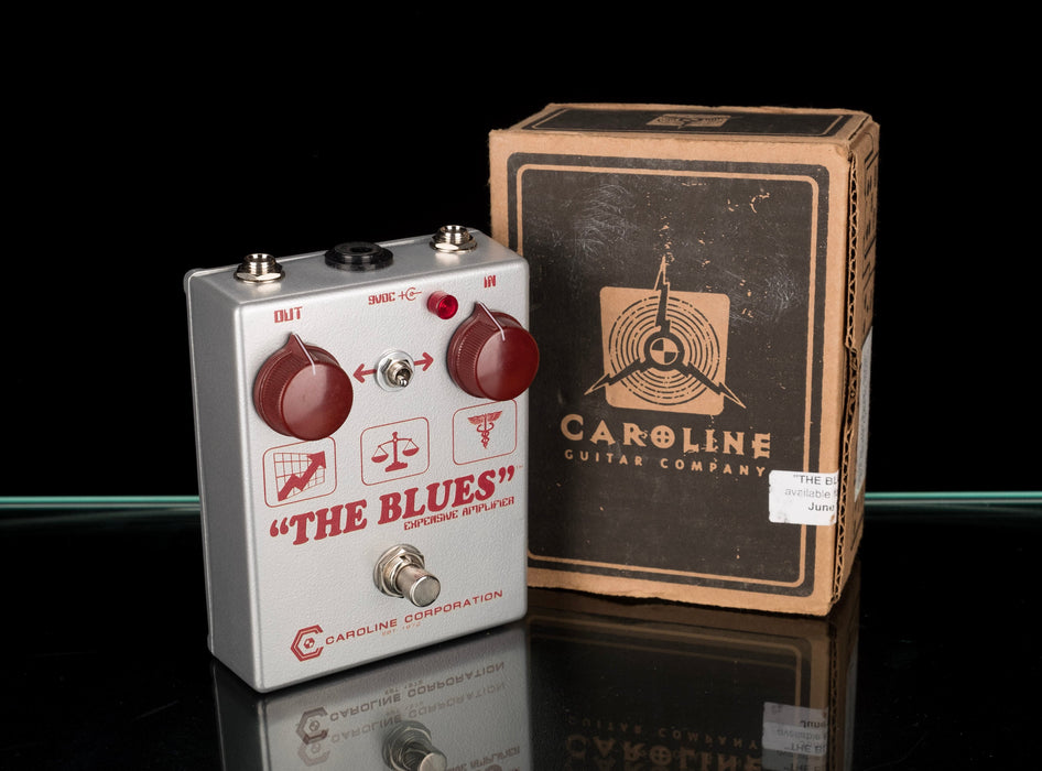 caroline the blues pedal Used Caroline Guitar Company Limited Edition "The Blues" Expensive Amp — Truetone Music
