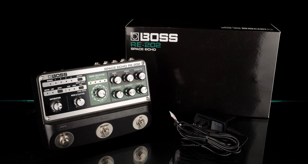 Used Boss RE-202 Space Echo with Box