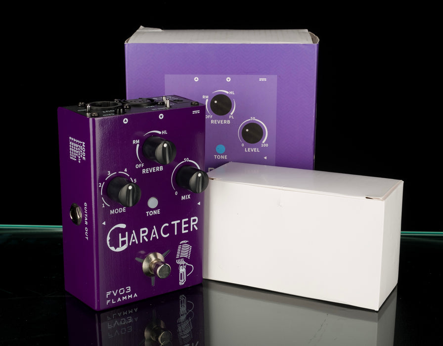 Used Flamma FV03 Character Vocal Effects Pedal with Box