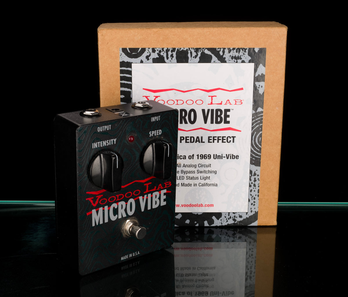 Used Voodoo Lab Micro Vibe Pedal with Box — Truetone Music