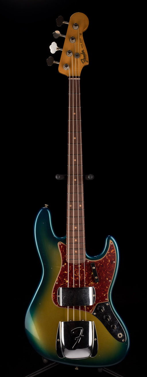 Fender Custom Shop 1962 Jazz Bass Journeyman Relic Surf Green Burst with Case