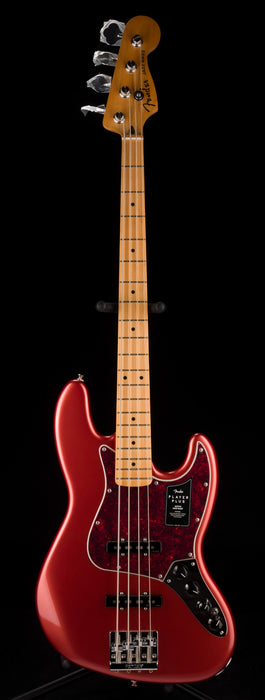 Used Fender Player Plus Jazz Bass Aged Candy Apple Red With Gig