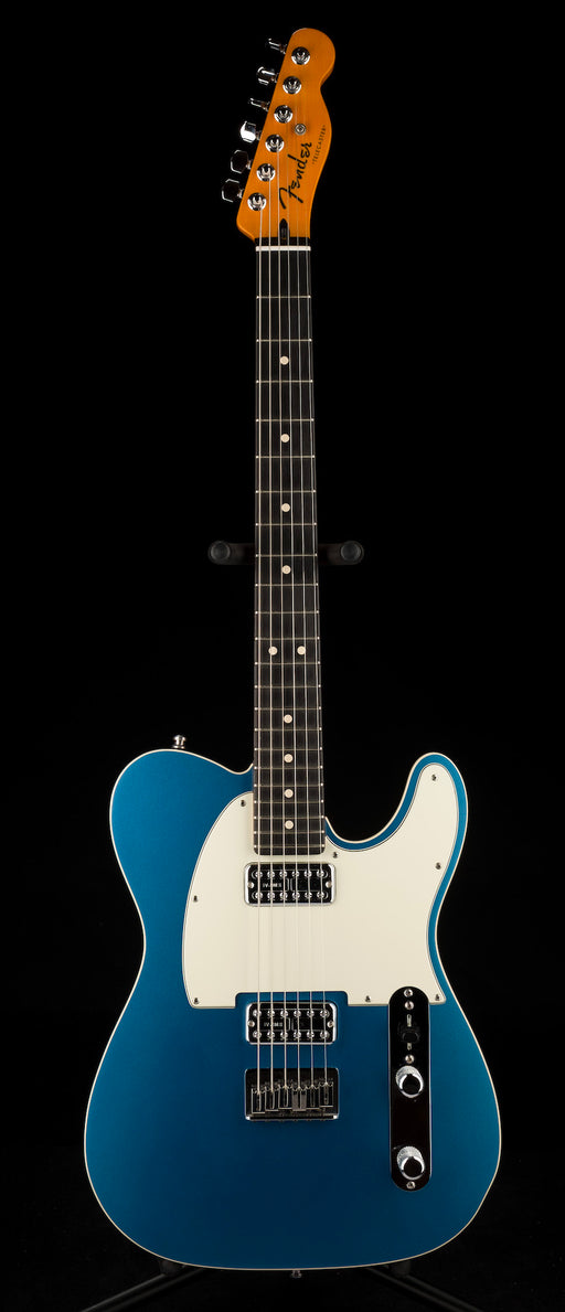 Pre Owned 2013 Fender Custom Shop Double TV Jones Two Tone Telecaster NOS Lake Placid Blue With OHSC