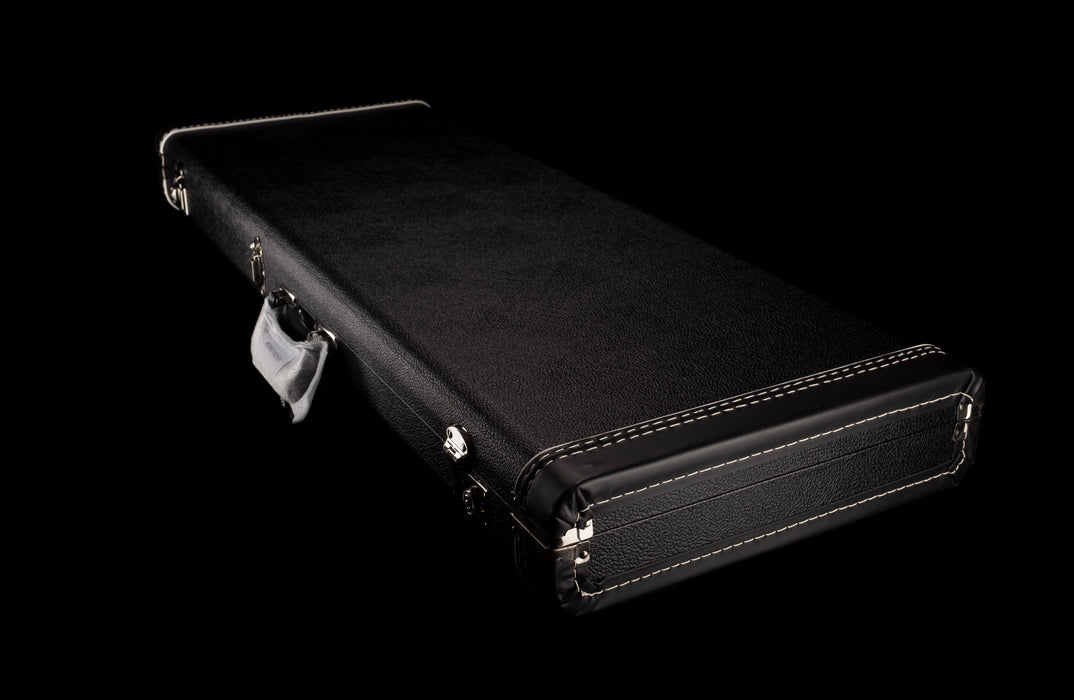 Fender Custom Shop Deluxe Black G&G Hardshell Stratocaster Telecaster Case with Purple Interior