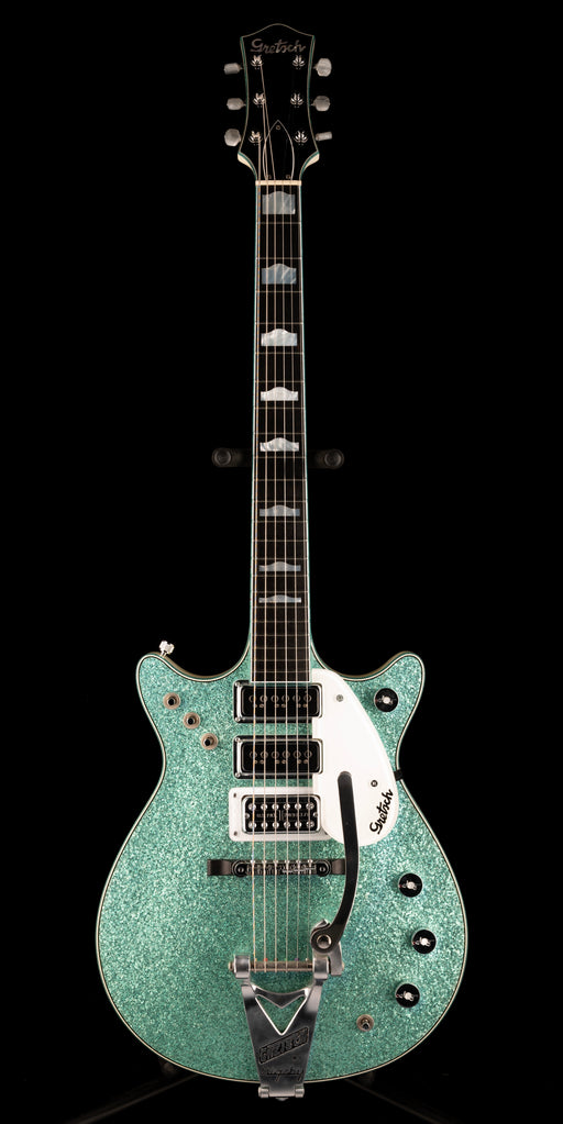 Pre-Owned Gretsch Custom Shop Masterbuilt Stephen Stern G6128CS-DC 1962 Triple Jet Turquoise Sparkle with OHSC