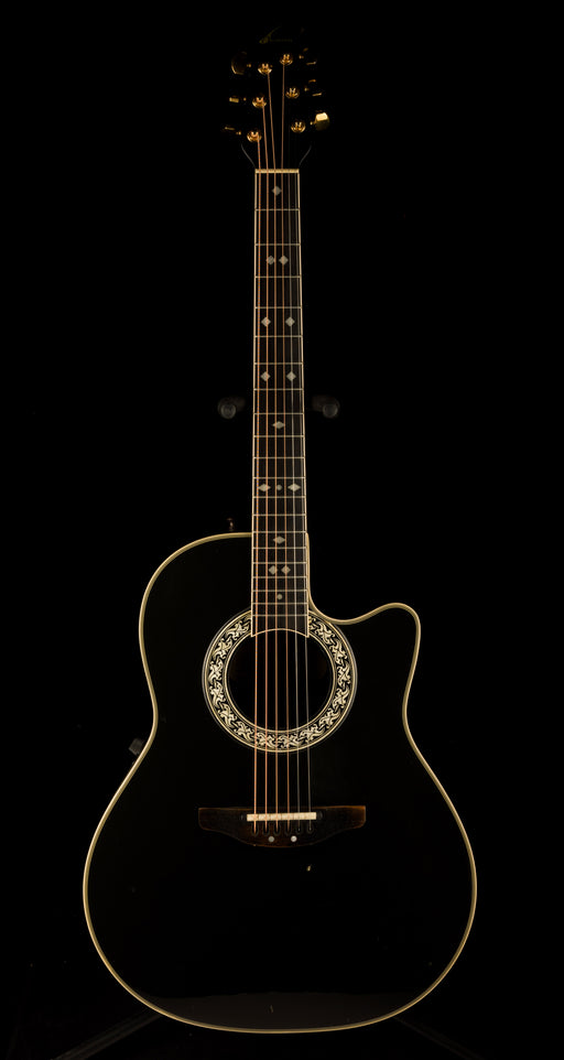 Pre Owned Ovation Legend Model 1767 Black With Gig Bag