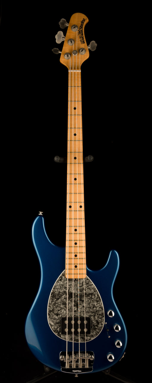 Pre Owned Ernie Ball Music Man Sterling 4-String Pearl Blue Bass With Case
