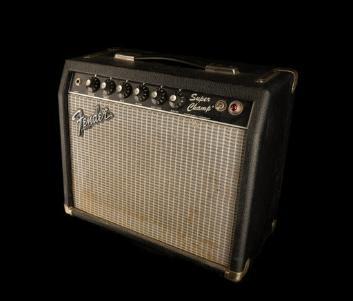 Pre Owned 1995 Fender Super Champ Black Guitar Amp Combo