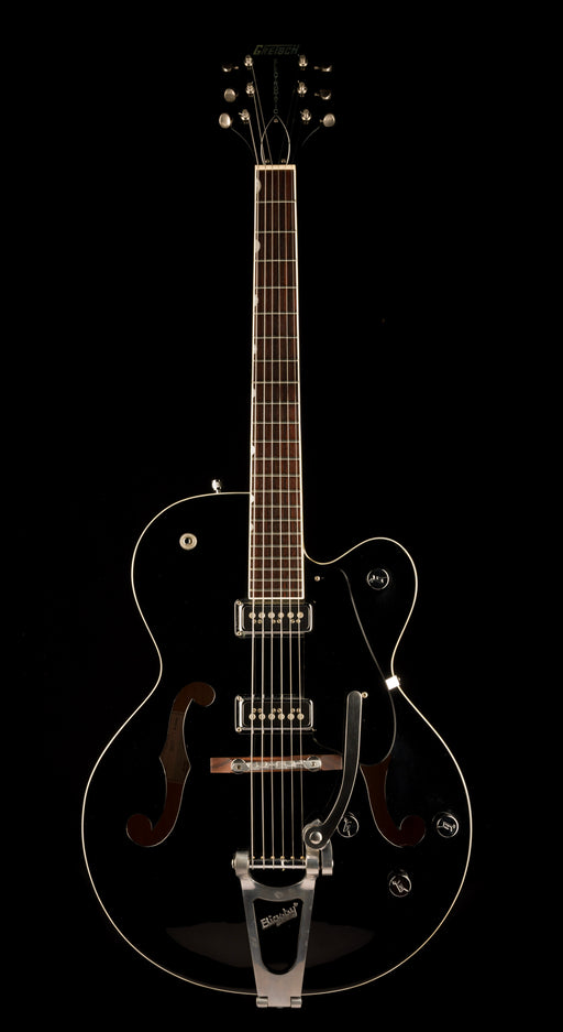 Pre Owned Gretsch G5125 Electromatic Hollowbody Electric Guitar Black With Case