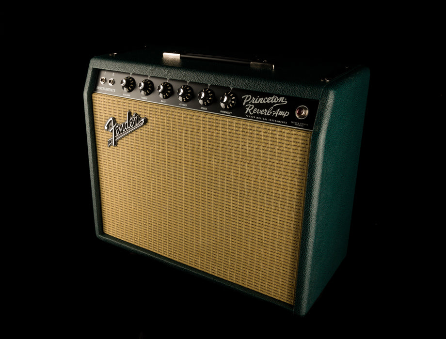Fender Special Run '65 Princeton Reverb British Green Guitar Amp Combo