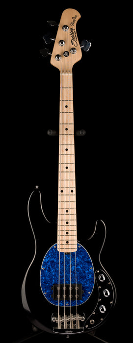 Pre Owned Ernie Ball Music Man Stingray Short Scale Bass Black With Gig Bag